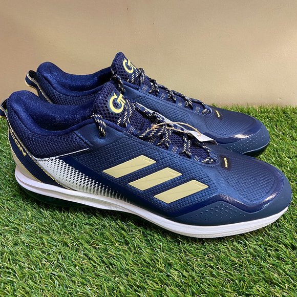 Adidas Icon Georgia Tech GT Team Issue PE Baseball Cleats GW3934 Mens 13 NEW main image 8